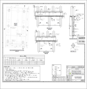 Footover Bridge at GOA-RC Design  including Pile Foundation